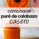 puré de calabaza