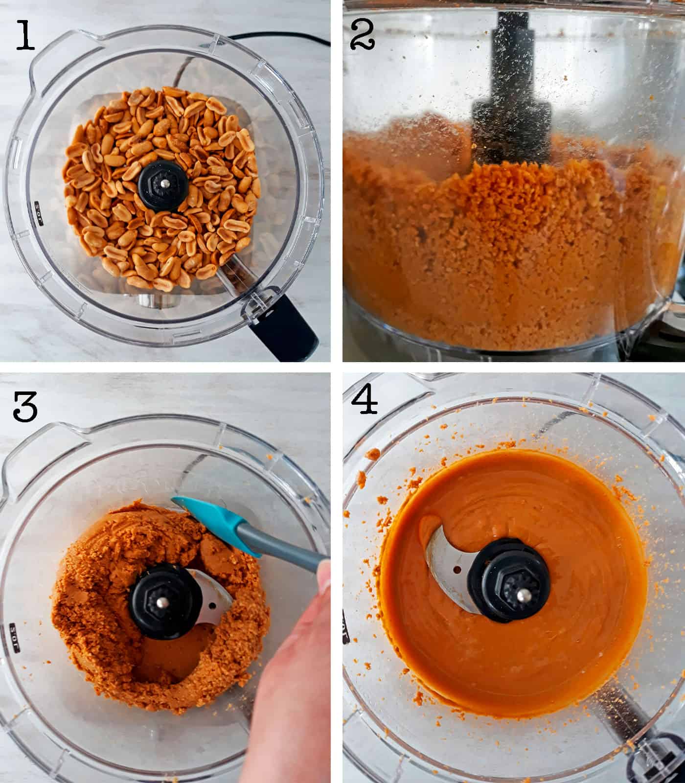 receta mantequilla de maní paso a paso