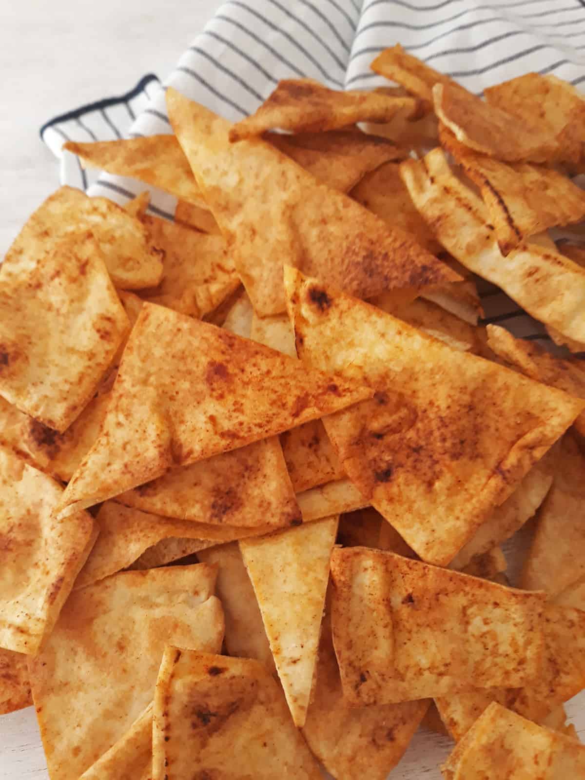 Cómo hacer chips de pita caseros - Natta home taste