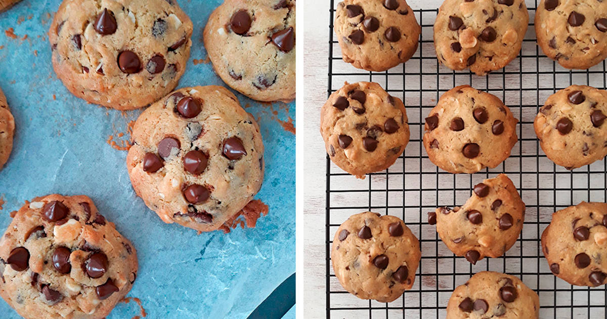 Galletas con chispas de chocolate caseras | fácil! | Natta home taste