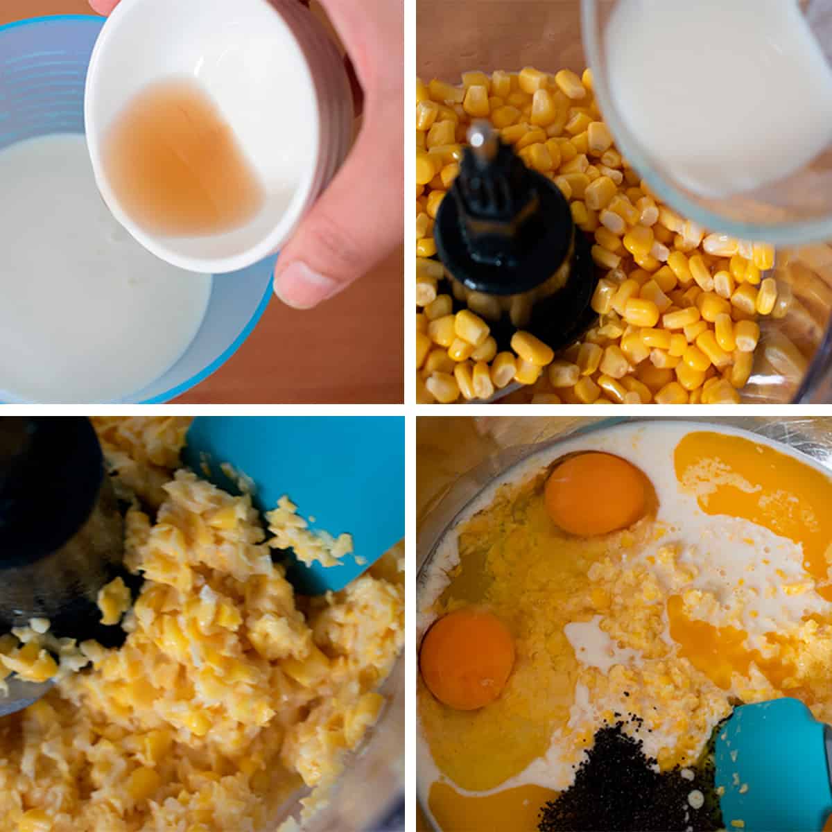 receta paso a paso para hacer pan maíz.