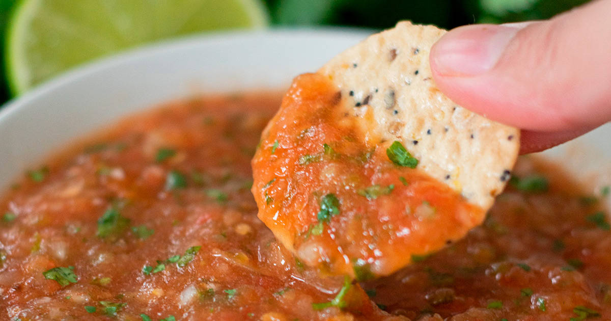 Receta de salsa fresca estilo restaurante Natta home taste