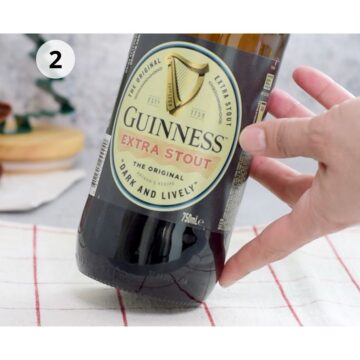 botella de cerveza Guinness